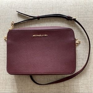 Michael Kors Jet Set Leather Crossbody